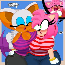amy rose from sega by 3barts