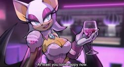rouge the bat from sonic (series) by nivven