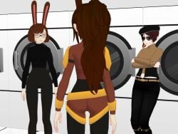 2022 3d 3girls animated brown_eyes brown_hair coco_adel collar embarrassed embarrassed_nude_female enf english_subtitles female femdom humiliation iphone leash meg_scarlatina mother_and_daughter mp4 nipples no_sound photography rwby sunglasses tagme theblackbirdcalls tinted_eyewear velvet_scarlatina video