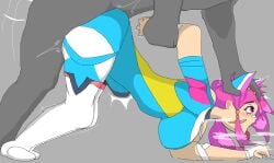 1boy 1boy1girl 1boys 1girl1boy 1girls ahe_gao ahegao_face alternate_color alternate_costume arm_behind_back arm_grab arms_behind_back ass_up bending_over bent_over bigballerz bulge bulge_through_clothing bulging_belly cat_ears cat_girl catgirl doggy doggy_style doggy_style_position erisa_(fortnite) face_down_ass_up female female/male female_focus female_penetrated fortnite fortnite:_battle_royale grabbing grabbing_sheets grey_body grey_skin head_grab kneesocks male male/female male_on_top male_penetrating male_penetrating_female manhandling ms_paint pink_hair pink_nipples ponytail sex sex_from_behind tree tremble tremble_lines tremble_spikes white_knee_socks white_legwear