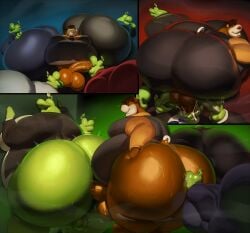 5boys anal anal_sex ass_bigger_than_head ass_bigger_than_torso bear bhm big_ass big_ass_(male) big_balls big_chest big_moobs breasts brown_body busty cinna_(megacoolbear) cum cumming cumming_from_oral cumming_in_mouth gay gay_sex getting_fucked green_body green_skin huge_ass huge_butt huge_chest huge_moobs justmegabenewell licking_balls male male/male/male/male/male male_only manboobs mantits obese obese_male oral oral_penetration oral_sex orgy overweight overweight_male slug slug_boyfriend sucking_dick