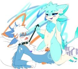 4_ears absurd_res accessory animal_genitalia anthro antlers avali avian blush blush_lines bodily_fluids claws collar creo_nguyen crotch_tuft dominant dominant_female duo eyewear feathers female female_on_top flower flower_in_hair fluffy fluffy_chest genital_fluids genital_slit genitals gentle_femdom glasses hair hair_accessory hi_res horn keovali leash leash_pull male male/female multi_ear on_top penetration penis pillow plant scuted_legs scutes squishycatpaw submissive submissive_male tapering_penis tuft vaginal_fluids vaginal_penetration vulva wings