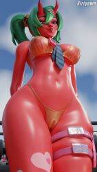 1girls 2026 3d 3d_(artwork) areola areolae big_breasts bikini bikini_bottom bikini_top blender bra breasts cleavage curvaceous curvaceous_female curvaceous_figure curves curvy curvy_body curvy_female curvy_figure curvy_hips demon demon_girl demon_horns epic_games epic_gameso female female_focus female_only fortnite fortnite:_battle_royale green_hair hi_res high_quality high_resolution highres kiriyawn looking_at_viewer looking_down low-angle_view nemia_(fortnite) nipples nipples_visible_through_clothing panties presenting presenting_breasts presenting_pussy pussy pussy_lips red-skinned_female red_body red_skin see-through see-through_bra smiling thick_thighs underboob vagina viewed_from_below watermark yellow_bikini yellow_bra yellow_panties