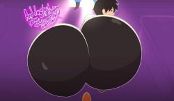 asstronsfw cheating_girlfriend fat_ass juicy_ass son_goten tight_clothing valentine's_day videl