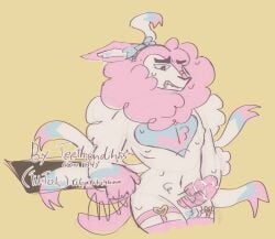 anthro biting_lip blue_eyes bows close_to_bursting cock curly_fur dick dih dr_sylveon drool frustrated furry furry_balls garter_belt leaning_on_desk male male_only masturbating masturbation movieunleashers penis pink_ears precum precum_on_hand ribbons short_tail solo solo_male stroking sweating tail_wagging thick_thighs thighhighs wagging_tail white_fur