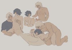 1boy 1girls average_breasts beard beard_stubble big_penis black_hair bound bound_wrists breasts chest_hair clothed clothed_male clothed_male_nude_female completely_nude completely_nude_female completely_nude_male dante_(devil_may_cry) devil_may_cry devil_may_cry_5 doggy_style female heterochromia kourrr lady_(devil_may_cry) larger_male male medium_breasts missionary_position multiple_poses nipples nude nude_female nude_male penis penis_in_pussy pubic_hair pubic_tuft pussy ribbon ribbon_bondage scar scar_on_face scruffy scruffy_beard short_hair shorter_female size_difference smaller_female sucking sucking_nipples taller_male tied tied_hands tied_up vagina vaginal_penetration vaginal_sex white_hair wolf_cut wrist_ribbon