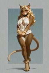 1girls ai_generated anthro_female black_sclera blonde blonde_hair female generation_1_pokemon jaxine_(scorpianpp) long_hair mouse_girl original_character pokemon pokemon_(species) raticate scorpianpp self_upload stable_diffusion tan_fur yellow_eyes yellow_hair