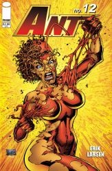 1girls ant_(comic) bodysuit breasts brown_hair comic_cover crying curly_hair dark-skinned_female female female_only hannah_washington image_comics mario_gully_(artist) official_art skin_tight skintight_bodysuit tearing_clothes tearing_off_clothes tearing_off_own_clothes text the_ant toned toned_female torn_bodysuit torn_clothes