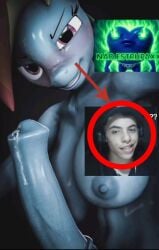 big_dick big_penis braia_boss brasil brazilian cartoon female futanari igual male meme meme_br my_little_pony my_little_pony_friendship_is_magic pcd rainbow_dash_(mlp) same slime sorrindo streamer