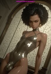 1boy ai_generated balls bikini bulge femboy meybekity otoko_no_ko penis trap yaoi