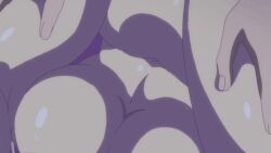 2girls ahe_gao animated big_breasts blue_eyes brown_hair cum_on_body cumming cumming_on_body female female_focus female_only flare_arlgrande_jioral kaifuku_jutsushi_no_yarinaoshi keyarga_(redo_of_healer) naked penetration pink_hair redo_of_healer rough_sex saliva saliva_trail setsuna_(redo_of_healer) sex sex_slave sex_toy shocked tnk_(company) tongue tongue_out video watching_sex white_hair wolf_ears wolf_girl