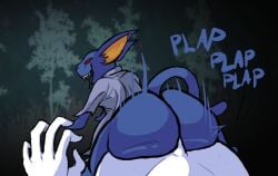 adventurequest adventurequest_worlds anal anal_sex anthro archangellllll artix_entertainment ass big_butt blurred_background dragonfable duo genitals huge_butt human humanoid looking_back male male/male mammal moglin on_bottom on_top penetration penile penile_penetration penis penis_in_ass plap power_bottom questionable_consent red_eyes reverse_cowgirl_position sex tongue tongue_out zorbak