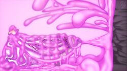 anthro apologeist_(helloimfurry) balls big_balls big_penis blush blushing_profusely bodily_fluids colored_cum cracked_wall cum cum_everywhere cum_on_self ejaculation embarrassed excessive_cum excessive_genital_fluids flushed genital_fluids genitals ghost helloimfurry hi_res huge_balls huge_cock hyper hyper_balls hyper_cum hyper_genitalia hyper_penis male messy penis pink_background pink_cum simple_background solo spirit unusual_bodily_fluids unusual_cum unusual_genital_fluids vein veiny_balls veiny_penis