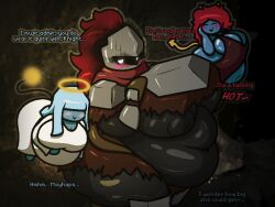 bbw big_breasts breasts cleavage female furry huge_breasts navel overweight sinflative tagme thick_thighs wide_hips