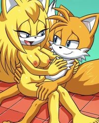 bbmbbf comic comic_page mobius_unleashed naked naked_female naked_male nude nude_anthro nude_female nude_filter nude_male palcomix sex sonic_(series) sonic_the_hedgehog_(comics) sonic_the_hedgehog_(series) tails_the_fox zooey_the_fox