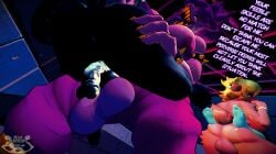 anal anal_sex anthro ass balls big_balls big_balls_small_penis big_butt black_body black_fur blonde_hair blue_body bovid caprine deer deltarune detailed_background disproportionate_genitalia feet femboy fluffy fluffy_tail fur futanari genitals goat group group_sex gynomorph hair hi_res human humanoid intersex intersex/female intersex/male invalid_background kris_dreemurr male mammal michmachape new_world_deer noelle_holiday oral orange_body orange_fur orgy penetration penis pink_body purple_body purple_hair ralsei_smoking_blunt reindeer reptile rimming scalie seducing_viewer seductive sex small_penis smile speech_bubble susie_(deltarune) tail teeth text through_wall undertale_(series)