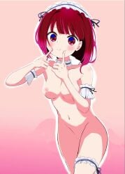 1girls 2d 2d_(artwork) 2d_artwork :t areola areolae arima_kana armband ass average_breasts bare_arms bare_belly bare_breasts bare_chest bare_hands bare_hips bare_legs bare_midriff bare_navel bare_nipples bare_pussy bare_shoulders bare_skin bare_thighs bare_tits bare_torso belly belly_button bl blunt_bangs blush blush_face blushing_at_viewer blushing_female blushing_lines bob_cut breasts cleft_of_venus collarbone completely_naked completely_naked_female completely_nude completely_nude_female curvaceous curvaceous_body curvaceous_female curvaceous_figure curvaceous_hips curvaceous_teenager curvy curvy_body curvy_female curvy_figure curvy_hips curvy_teen cute cute_face cute_female cute_girl digital digital_art digital_drawing digital_drawing_(artwork) digital_media digital_media_(artwork) drawing elbows exposed_arms exposed_belly exposed_breasts exposed_chest exposed_hips exposed_legs exposed_midriff exposed_navel exposed_nipples exposed_pussy exposed_shoulders exposed_skin exposed_thighs exposed_torso eyebrows_visible_through_hair female female_focus female_only fingers fully_naked fully_nude groin high_resolution high_school_student highres inframammary_fold inverted_bob knees kyomiko lean_figure leaning leaning_forward looking_at_viewer maid_cap maid_headdress medium_breasts midriff naked naked_female naked_woman narrow_waist navel nipples nude nude_female nudity oshi_no_ko petite petite_body petite_breasts petite_female petite_girl petite_tits pink_areola pink_areolae pink_background pink_nipples posing posing_for_the_viewer posing_naked posing_nude pout pouting pouting_at_viewer pouting_lips pouty_lips pubic_hair pussy pussy_lips red-eyed_female red-haired_female red_eyes red_hair school_girl short_hair shoulders simple_background slender_body slender_waist slim_female slim_waist solo teen_girl teenage_girl teenager thick_thighs thighband thighs topless topless_female uncensored uncensored_breasts uncensored_nipples uncensored_pussy uncensored_vagina upper_body vulva vulva_line wide_hips young_female young_woman