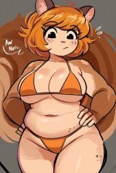 1girls ai ai_art ai_assisted ai_generated bikini breasts chubby chubby_female edit grok marvel marvel_rivals