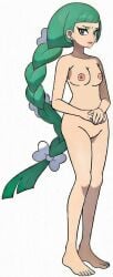 ai ai_assisted anime barefoot feet game game_freak ihatethisfs lebanne_(pokemon) maid naked_maid nude nude_female pokemon