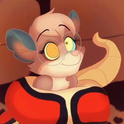 1girls 2020 animated animated anthro coiling coils female female_only fur furry glasses hypnosis kaa_eyes kennynaga mouse mouse_ears murine round_glasses snake solo solo_female tori_(scalesandspirals)