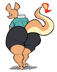 1girls 2019 aimbot-jones anthro ass big_ass big_butt bottomwear butt charizard claws clothed clothing dat_ass dragon english_text eyelashes female female_only fire gym_bottomwear gym_clothing gym_shorts hi_res horn huge_ass huge_butt leaning leaning_forward looking_back nintendo pokémon_(species) pokemon pokemon_(species) rear_view scalie shirt shorts smile solo standing text thick_thighs toe_claws topwear valentina_(aimbot-jones) video_games wide_hips