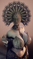 mother miranda (resident evil) from resident evil by keister3d