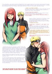 1boy 1boy1girl 1girls aarokira adult age_difference before_sex dialogue female imminent_sex incest kissing making_out male male_with_female mature mature_female milf mother_and_son multiple_views naruto naruto_(series) naruto_shippuden older_female red_hair smile story teenager text uzumaki_kushina uzumaki_naruto yellow_hair younger_male