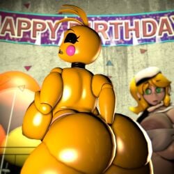 toy chica (fnaf) from five nights at freddy's by mishuyuu (modeler)