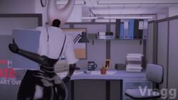 3d animated anthro anthro_female anthro_penetrated big_ass big_breasts big_butt big_thighs duo hollow_knight hollow_knight:_silksong hollow_knight_(franchise) hornet_(hollow_knight) human human_on_anthro insectoid male/female office office_clothing office_lady office_sex penetration secretary sex sound vagina vaginal_penetration vaginal_sex video video_games vragg