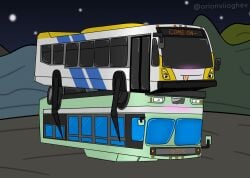 2024 4_legs archived_source blush bodily_fluids bus commercial_vehicle dire_bus dire_machine female genital_fluids genitals hi_res junkyard living_machine machine male male/female mintorion not_furry novabus orion_(mintorion) orion_bus_industries penetration penis scp-2086 scp_foundation sex vaginal_fluids vaginal_fluids_on_penis vehicle vehicle_for_hire