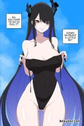 1girls 2d 2d_(artwork) 2d_artwork absurdly_long_hair adult adult_female alternate_version_at_source alternate_version_available ass_visible_through_thighs bare_arms bare_hands bare_hips bare_legs bare_shoulders bare_skin bare_thighs belly belly_button big_boobs big_breasts bikini black-haired_female black_bikini black_fingernails black_hair black_horn black_horns black_nail_polish black_nails black_one-piece_swimsuit black_swimsuit black_swimwear blue-haired_female blue_hair blue_sky breasts busty busty_female busty_girl cleavage clouds collarbone curvaceous curvaceous_body curvaceous_female curvaceous_figure curvaceous_hips curvy curvy_body curvy_female curvy_figure curvy_hips day daylight daytime dayyo_(daydarion/day-chan) digital digital_art digital_drawing digital_drawing_(artwork) digital_media digital_media_(artwork) drawing elbows exposed_arms exposed_hips exposed_legs exposed_shoulders exposed_skin exposed_thighs female female_focus female_only fingernails fingers groin hip_dips hololive hololive_english horn horns hourglass_figure inguinal_crease inguinal_ligament large_boobs large_breasts lean_figure long_hair looking_at_viewer mature mature_female midriff mole mole_on_body mole_on_cheek mole_on_face mole_under_eye more_at_source nail_polish nails narrow_waist navel nerissa_ravencroft one-piece_swimsuit outdoor outdoors outside purple-eyed_female purple_eyes shoulders sky slender_body slender_waist slim_female slim_waist solo standing swimsuit swimwear thick_thighs thigh_gap thighs upper_body very_long_hair very_long_hair_female virtual_youtuber voluptuous voluptuous_body voluptuous_female voluptuous_figure voluptuous_woman vtuber vtuberfanart wide_hips youtuber youtuber_girl