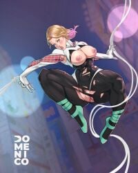 gwen stacy from marvel by domenart