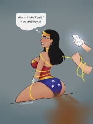 wonder woman from dc by dwelscrub