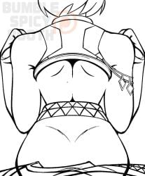 1girls 2d 2d_animation abs animated areolae artist_name artist_watermark ass biting_lip breasts bumblespicybooth domina female_abs monochrome no_audio no_sound overwatch overwatch_2 panties patreon_watermark pulling_panties skirt strip_tease stripping striptease tagme taking_clothes_off taking_off_clothes touching_own_breast video wip work_in_progress