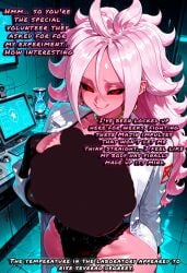 1female 1girl 1girls absurd_res ai_assisted ai_generated android_21 ass big_ass big_breasts big_butt big_thighs breasts comic comic_page dragon_ball dragon_ball_daima dragon_ball_fighterz dragon_ball_heroes dragon_ball_super dragon_ball_xenoverse dragon_ball_z high_resolution highres king_ai laboratory large_ass large_breasts large_butt long_hair majin_android_21 massive_ass massive_breasts massive_butt massive_thighs pink_skin red_eyes stable_diffusion text text_bubble thick_ass thick_butt thick_legs thick_thighs thighs white_hair