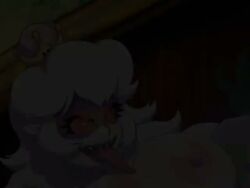 1boy 1girls 2d 2d_animation animated balls big_breasts blue_overalls boo_(mario) boosette breasts breasts_bounce clothing crown cum cum_in_pussy duo ejaculation facial_hair female foot_on_nose ghost ghost_girl green_hat green_shirt halloween hat hi_res humanoid humanoid_on_humanoid indoors legs_up legwear long_tongue longer_than_one_minute luigi luigi's_mansion male male/female mammal mario_(series) mature mature_female mature_male missionary_position moustache nintendo nipples open_mouth orange-peel penis penis_in_pussy pussy pussy_juice pussy_juice_on_penis red_eyes sex sound straight straight_sex tagme tongue tongue_out video voluptuous voluptuous_female white_body white_gloves white_hair x-ray
