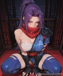 absurd_res ai_generated alternate_version_at_source alternate_version_available female female_focus hi_res highres ozziru patreon self_upload uncensored psylocke marvel marvel_comics marvel_rivals video_games video_game_character video_game light_skin light-skinned_female cute cute_face sexy sexy_pose sexy_body sexy_female long_hair purple_hair ponytail seductive seductive_look seductive_eyes night indoors indoor indoors_sex bed bedroom bedroom_eyes bedroom_sex room inside strip_club prostitution submissive submissive_female solo_focus solo solo_female kneeling squatting spread_legs looking_at_viewer looking_pleasured