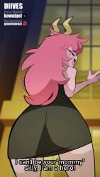 mina ashido from my hero academia by diives