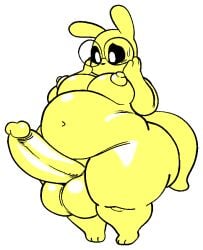 deadsector monk_(rain_world) rain_world slugcat glasses femboy furry fat thick_thighs self_upload male solo