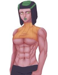 ermes costello from jojo's bizarre adventure by emptytrashcan.33