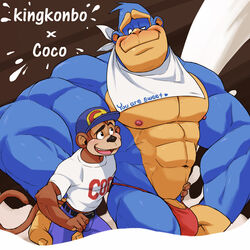 2boys coco_pops coco_the_monkey furry gay kellogg's male male/male male_only monkey othukimi yaoi