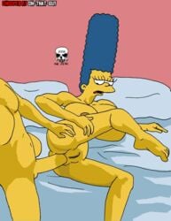 anal anal_sex bart_simpson female human incest male marge_simpson oh-that-guy sex straight tagme the_fear the_simpsons