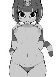 1girls animal_crossing ankha anthro areolae ass belly belly_button big_breasts black_and_white blush blushing boobs breasts cat cat_ears cat_girl cat_tail cute egyptian egyptian_clothes egyptian_clothing eyeshadow female female_only flashing flashing_breasts furry gatotorii girl high_resolution highres nervous nintendo no_bra no_color only_female panties short_hair showing_breasts shy smile standing staring staring_at_viewer tail thin thin_female tits