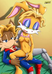 archie_comics bbmbbf belle_d'coolette furry jacques_d'coolette mobius_unleashed palcomix sega sonic_(series)