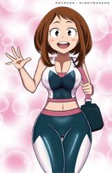 ochako uraraka from my hero academia by nightmare hdraw