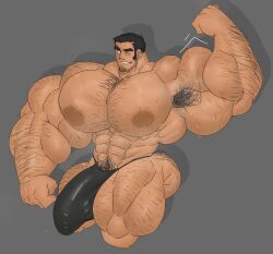 abs balls bara biceps bodybuilder bulge flaccid gab_art gay huge_bulge huge_cock hyper_balls hyper_penis hyper_testicles male male_focus male_only muscles muscular muscular_back muscular_legs muscular_male muscular_thighs musk penis solo solo_male sweat sweating sweaty testicles yaoi