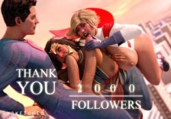 1boy 2girls 3d 3d_(artwork) ass balls big_breasts big_butt blender blender_(software) blonde_hair blowjob blue_eyes bob_cut breasts bubble_ass bubble_butt busty celebration couple curvy dc dc_comics diana_prince diphallia diphallism enjoying female hourglass_figure incest injustice_2 kara_zor-l karen_starr large_breasts licking looking_pleasured male medium_hair milestone_celebration multi_penis olive_skin oral oral_penetration oral_sex pawg penis pinup pleasure_face posing power_girl power_girl_(injustice_2) romantic romantic_couple rysketches seductive seductive_look sensual sucking superman superman_(series) thanks thick thick_ass thick_thighs threesome wide_hips wonder_woman wonder_woman_(injustice) wonder_woman_(series)