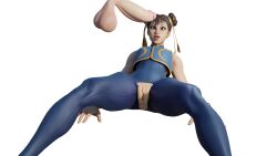 1girls 3d anus big_ass big_butt big_penis brown_eyes brown_hair chun-li chun-li_(fortnite) disembodied_penis double_bun female fortnite goodgameporn1 penis playing pussy street_fighter thick_thighs