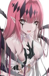 baobhan_sith_(fate) boob_window fairy_knight_tristan_(fate) grey_eyes kisaki_oni looking_at_viewer sideboob