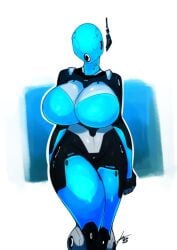big_breasts breasts_bigger_than_head completely_nude high_tech machine machine_girl naked naked_female no_background no_clothes no_clothing no_eyes no_face robot robot_girl robot_humanoid sexualyeti thick_thighs wide_hips
